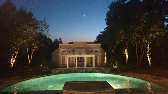 Landscape Lighting Pool Area